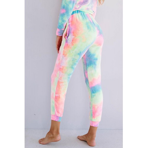 Pink Snuggle Down Tie Dye Lounge Set Pink Snuggle Down Tie Dye Lounge Set